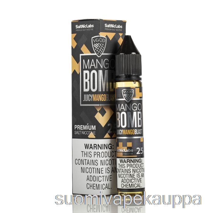 Vape Netistä Mangopommi - Vgod Saltnic - 30ml 50mg